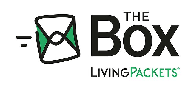 THE BOX LivingPackets Logo